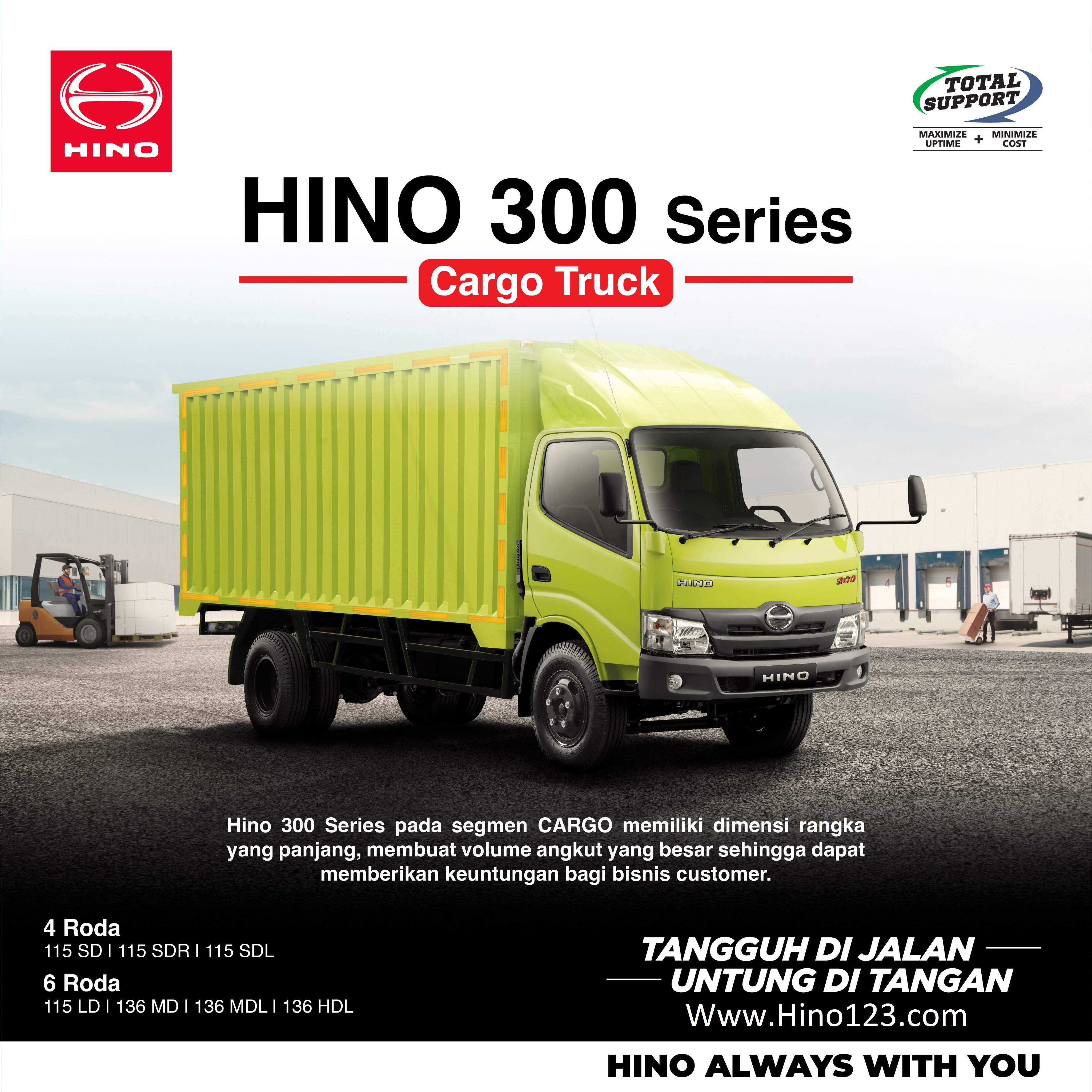 Harga Hino 136 MDL Box